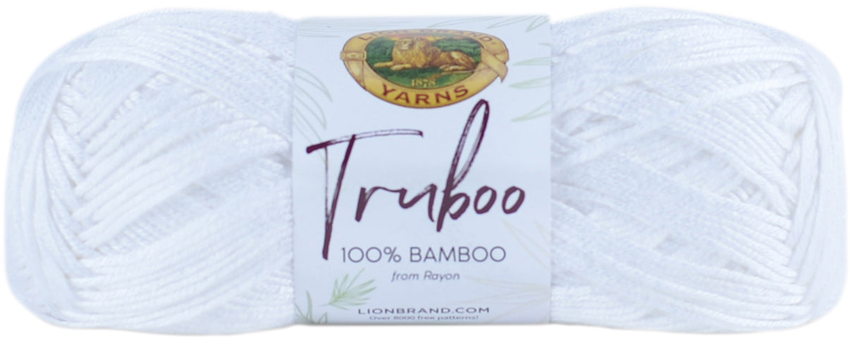 Lion Brand Truboo Yarn-White