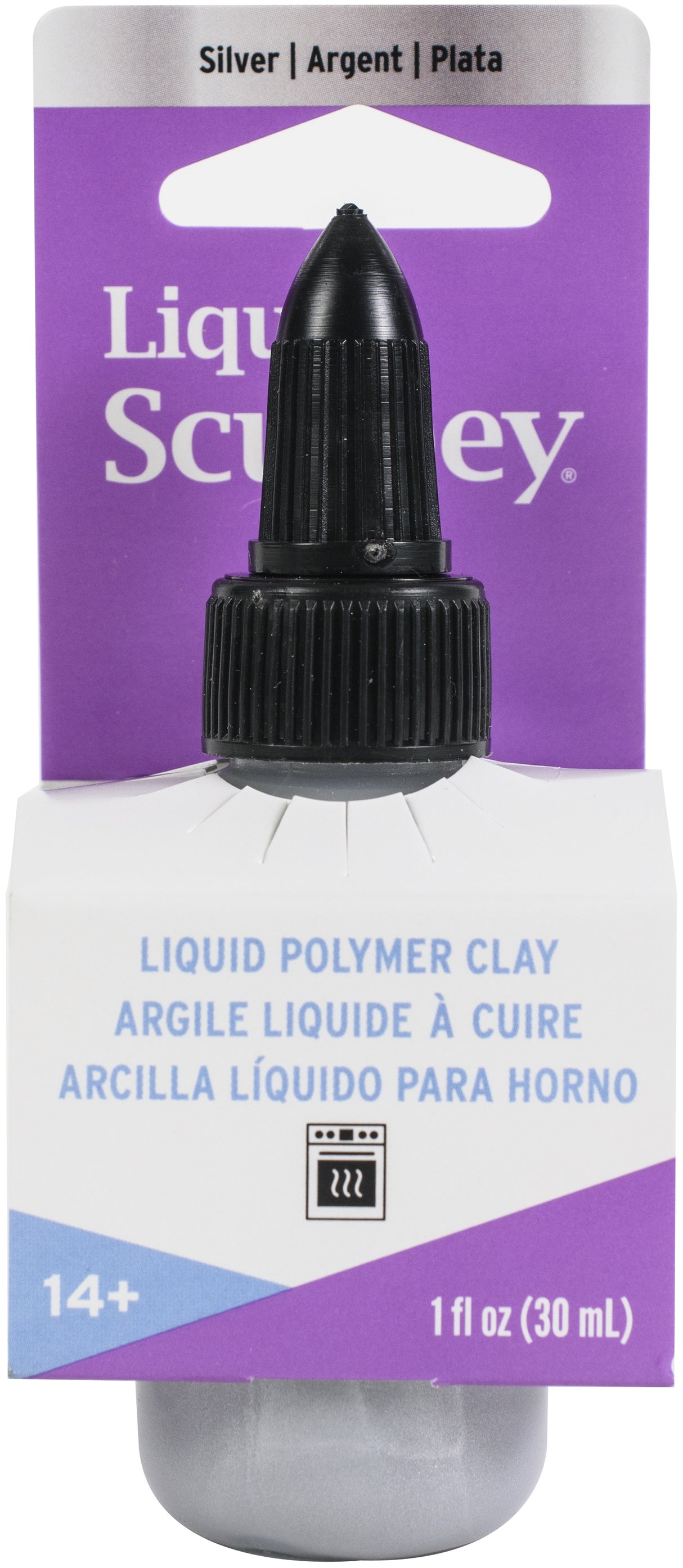 Sculpey Liquid 1oz-Silver