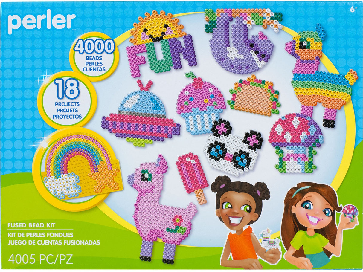 Perler Deluxe Fused Bead Kit-Summer