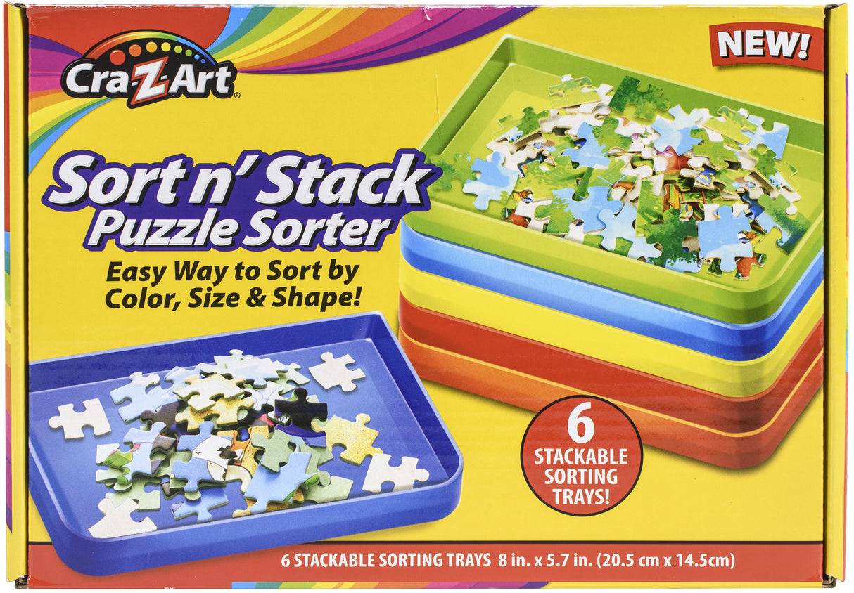 Cra-Z-Art Sort n' Stack Puzzle Sorter-
