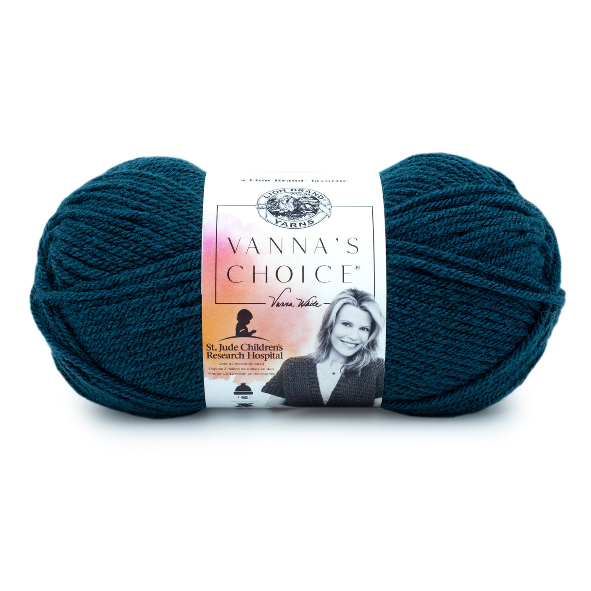 Lion Brand Vanna's Choice Yarn-Orion Blue