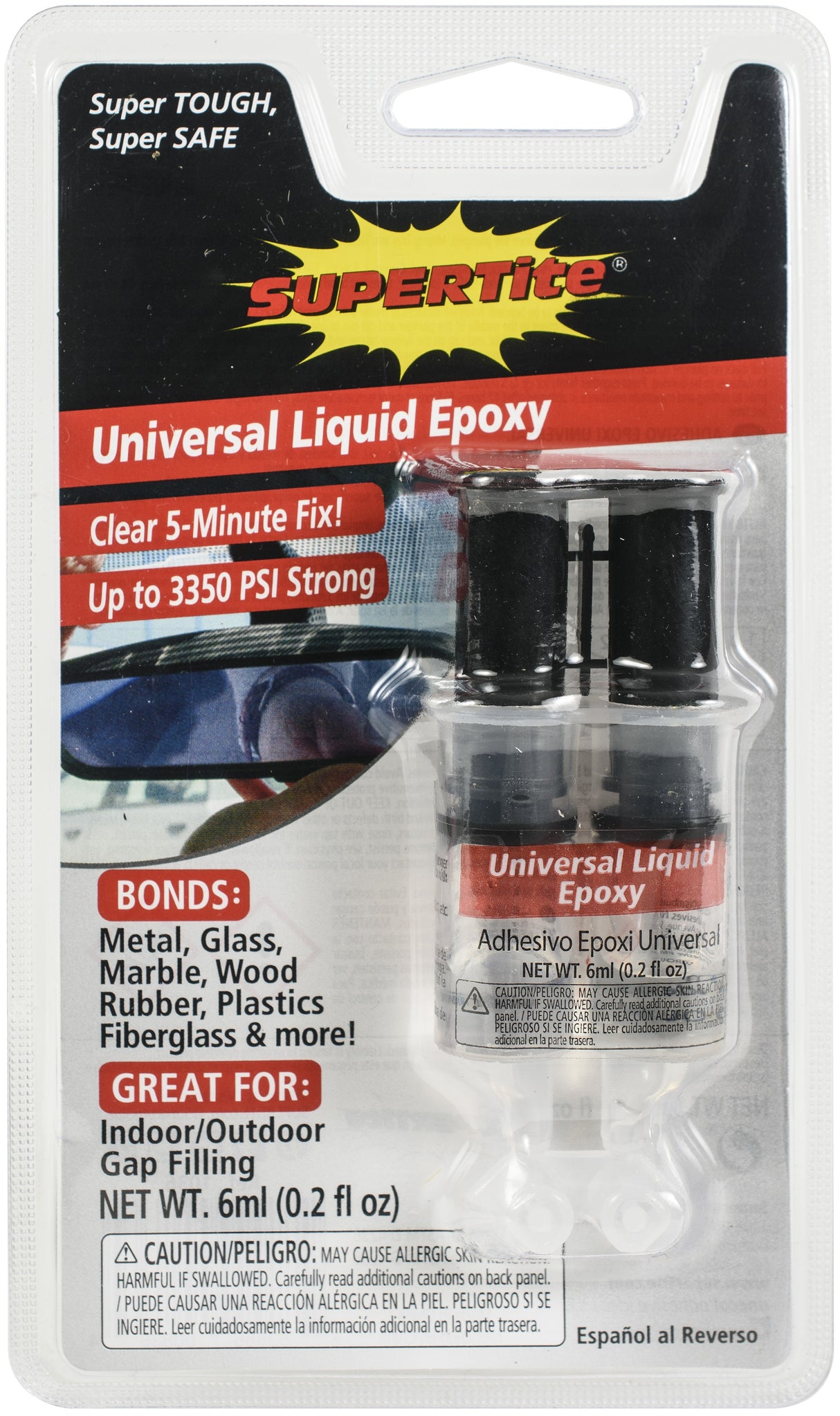 Beacon Super Tite Universal Liquid Epoxy Mini Epoxy Syringe-6ml