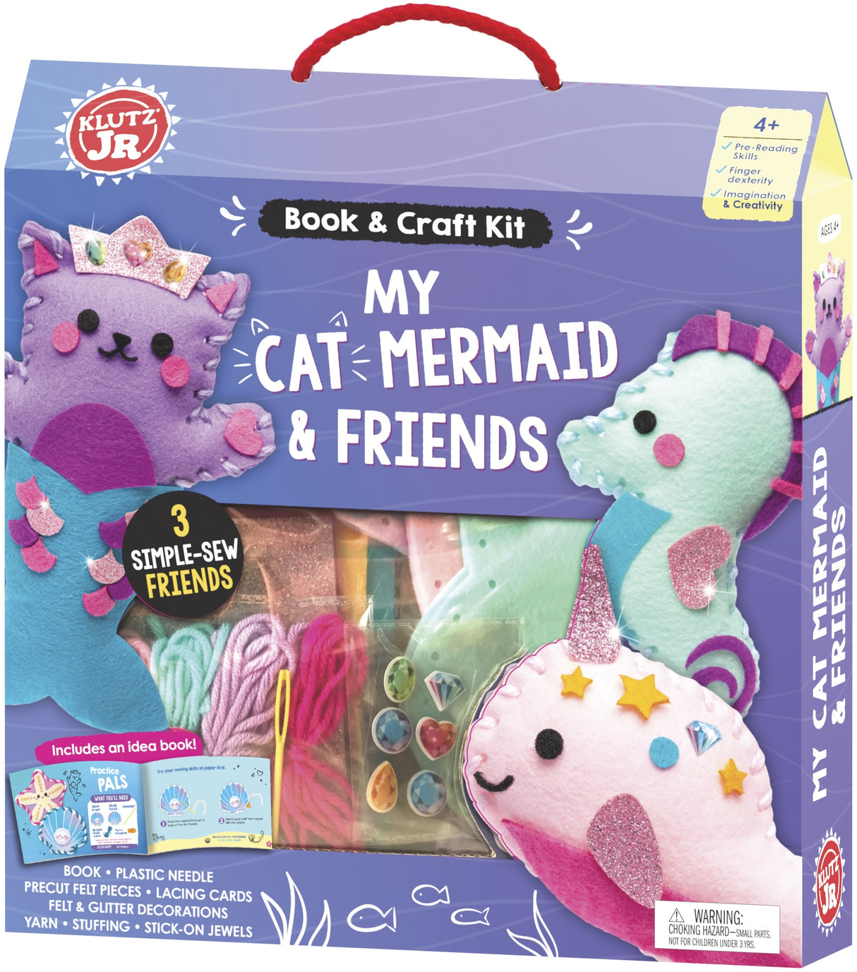 Klutz Jr My Cat Mermaid & Friends Craft Kit-