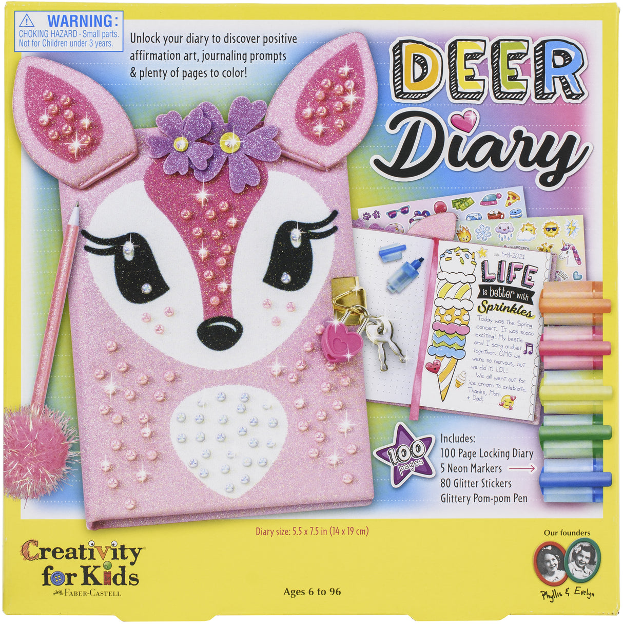 Creativity For Kids Deer Diary-