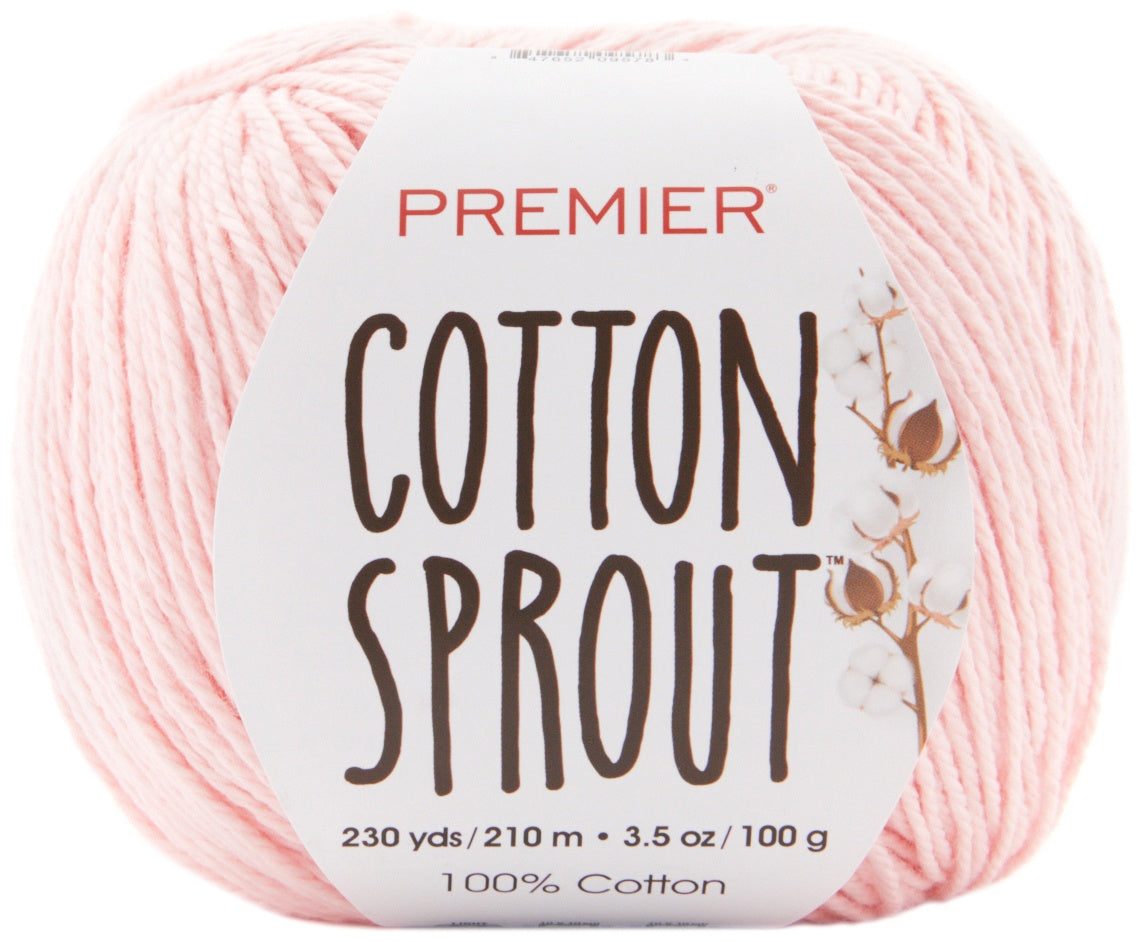 Premier Yarns Cotton Sprout Yarn-Blush