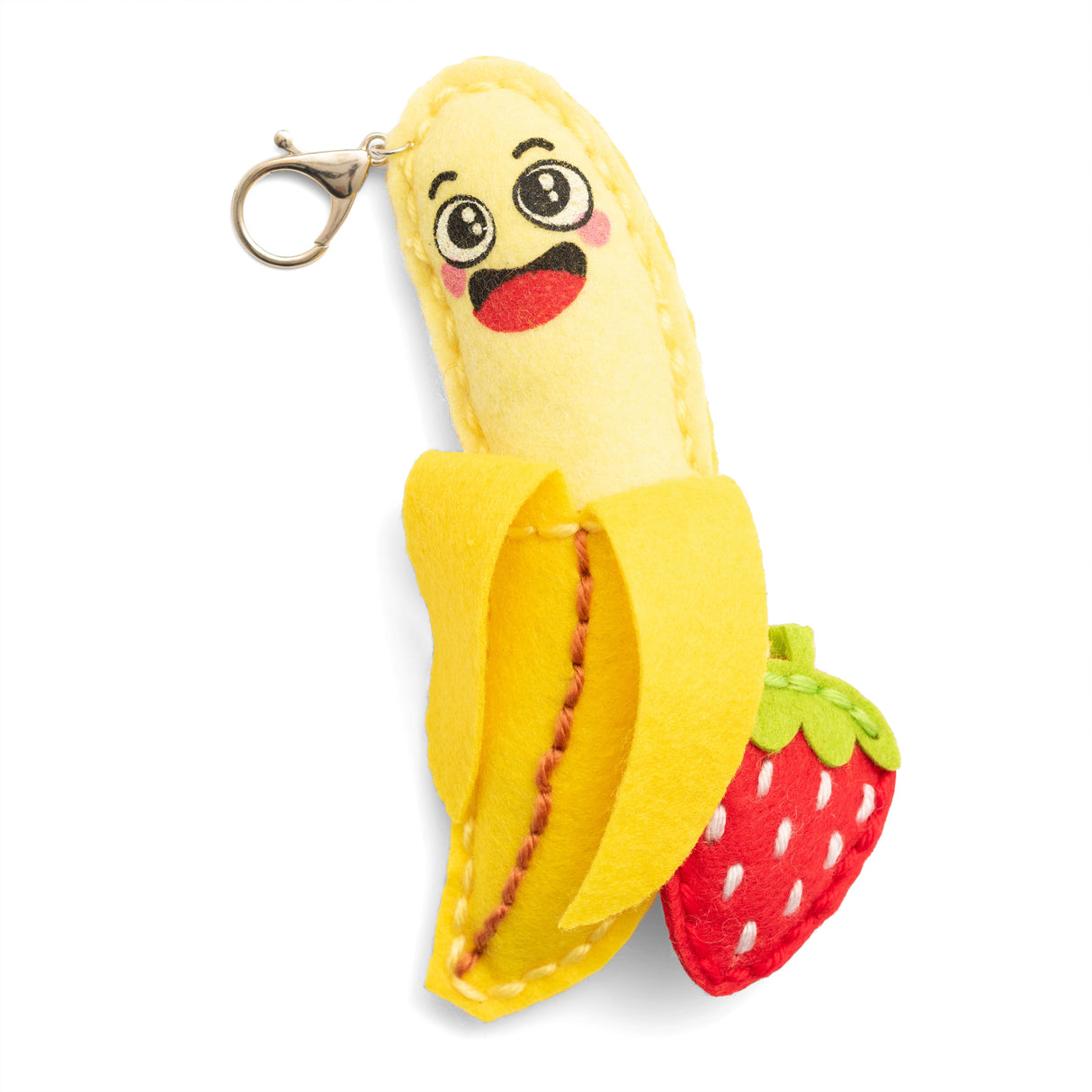 Colorbok Sew Cute! Felt Keychain-Banana