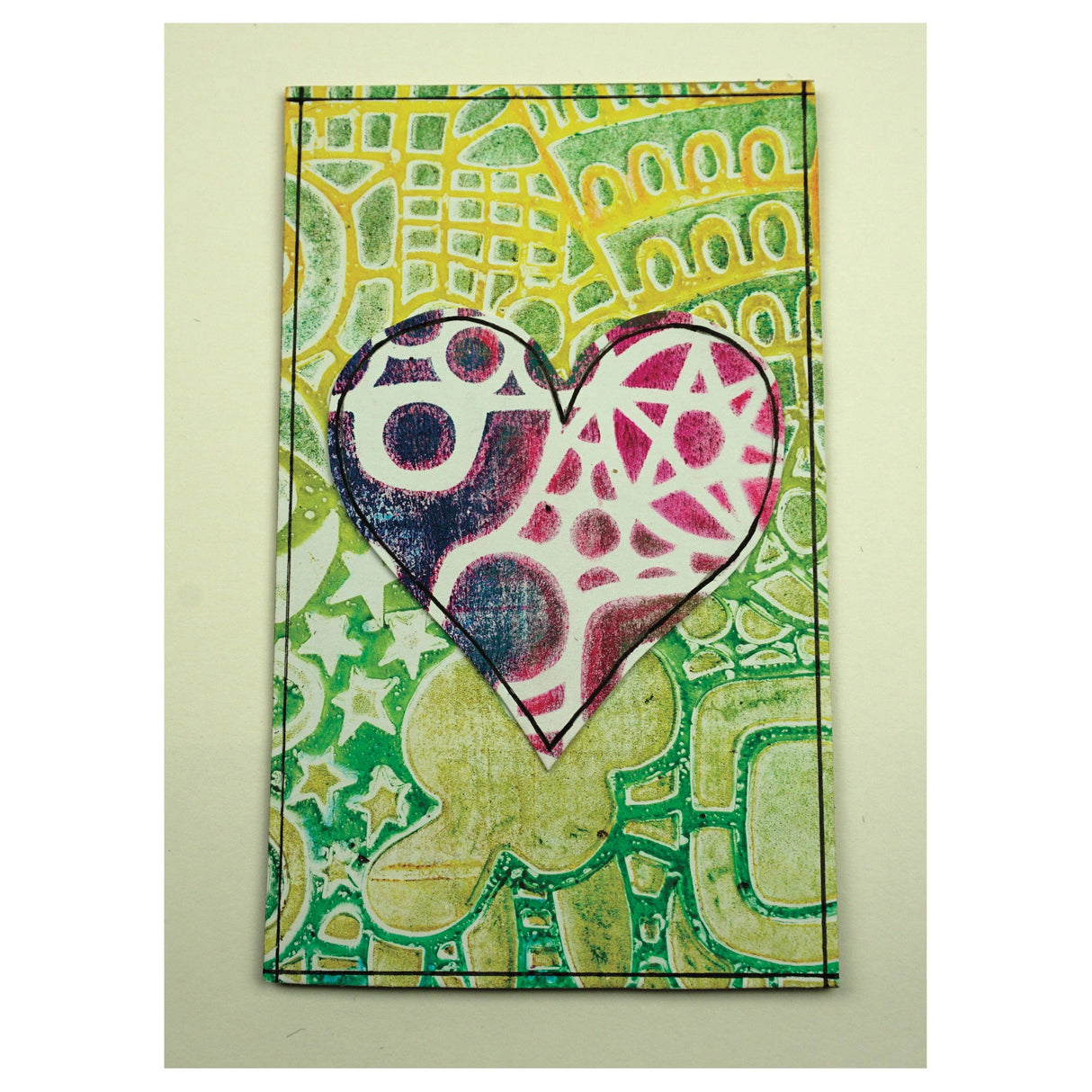 IT'S NEW!!! GELLI ARTS HANDMADE CARD KIT