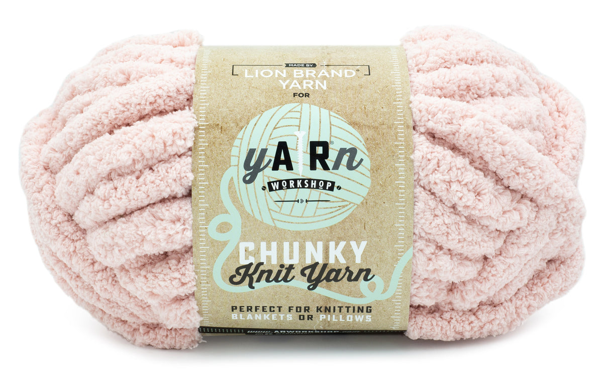 Lion Brand AR Workshop Chunky Knit Yarn-Blush