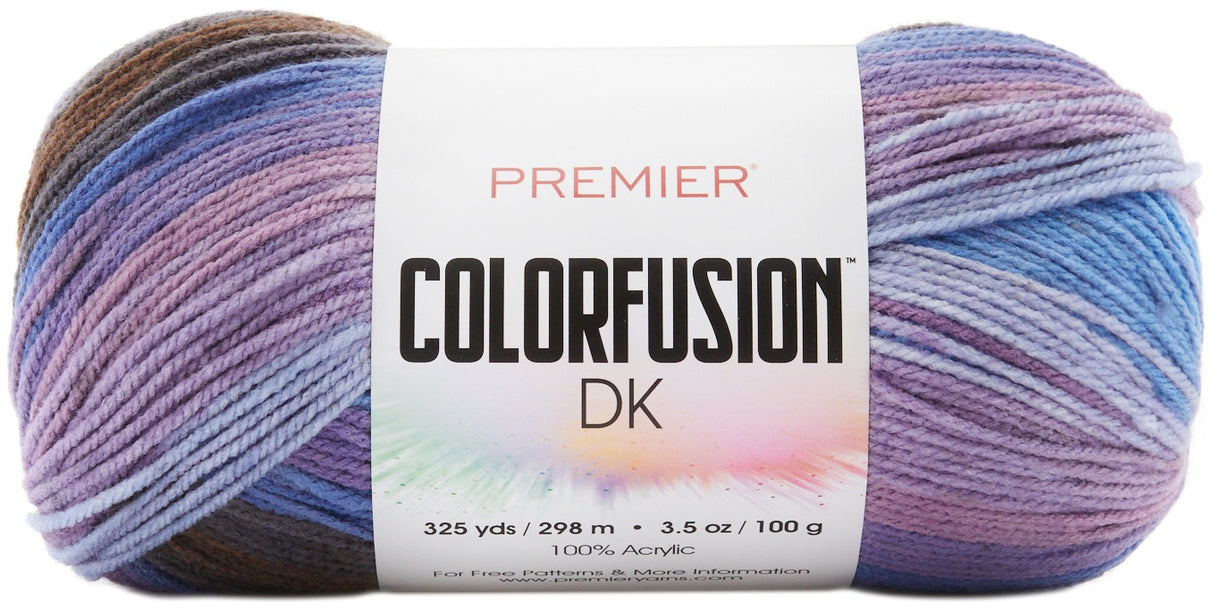 Premier Colorfusion DK Yarn-Cotton Candy