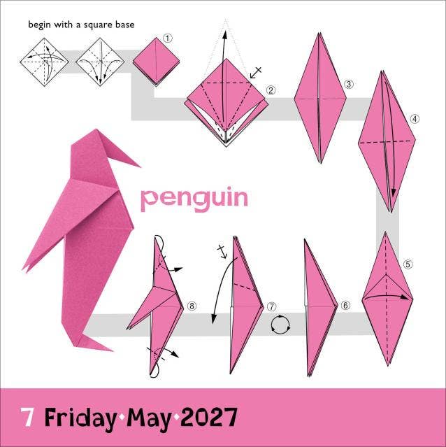 Origami Page-A-Day® Calendar 2027