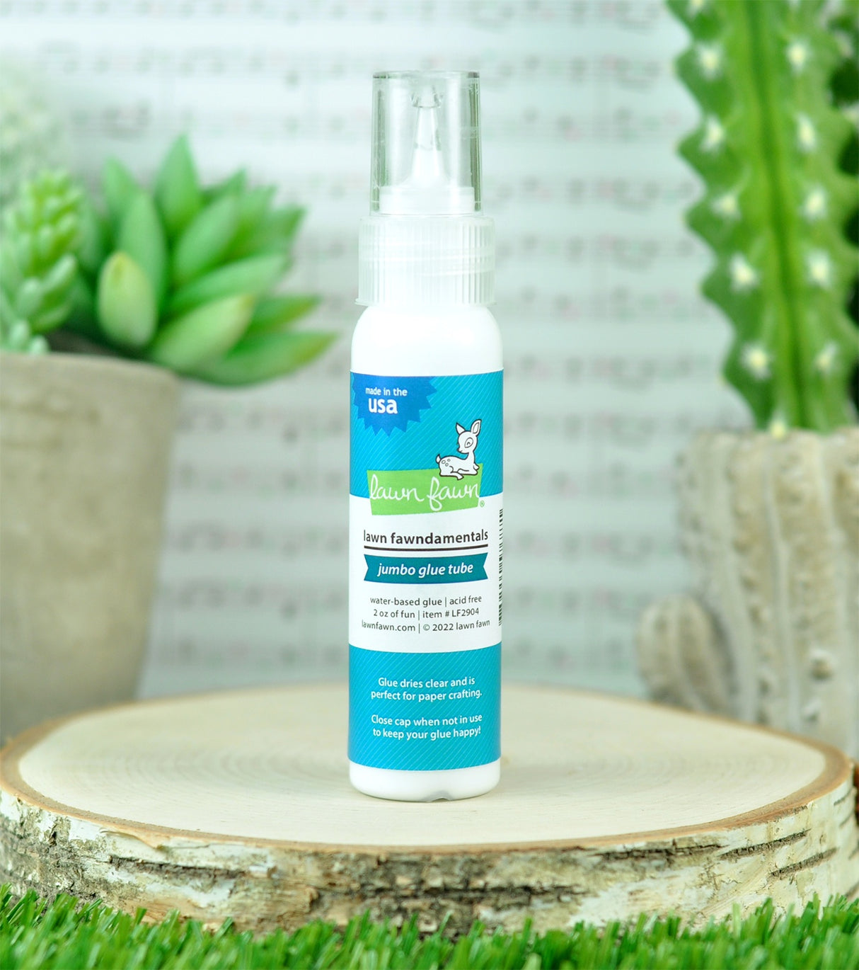 Lawn Fawn Jumbo Glue Tube-2oz