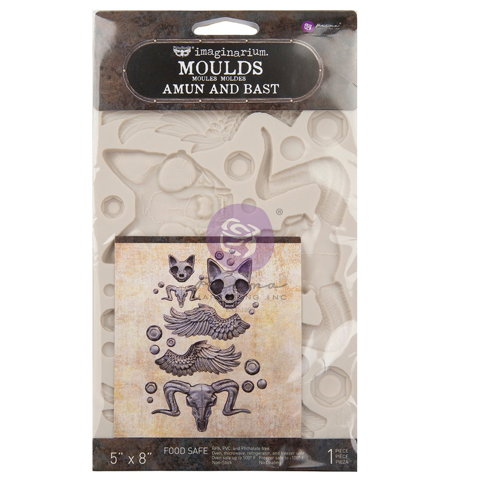 Finnabair Decor Moulds 5"X8"-Amun & Bast