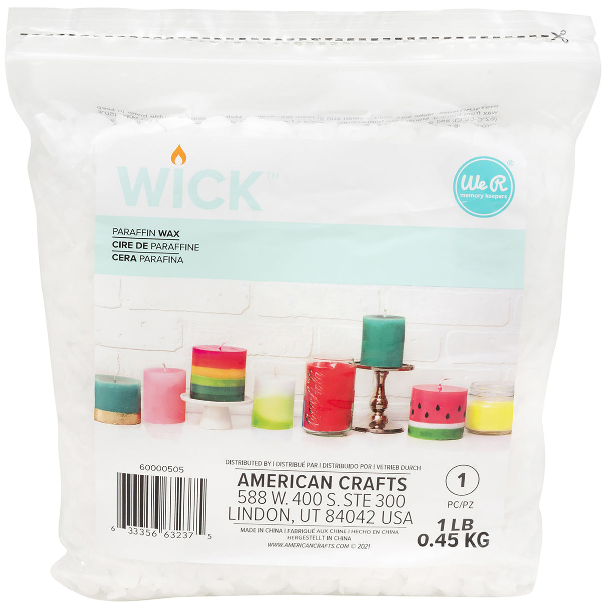 We R Wick Paraffin Wax 1lb-
