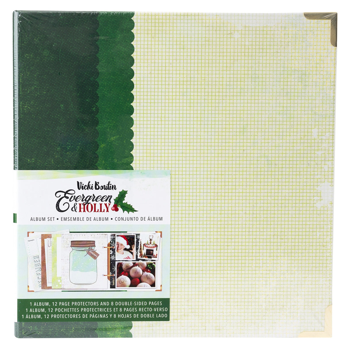 Vicki Boutin Evergreen & Holly Album Set 6"X8"-