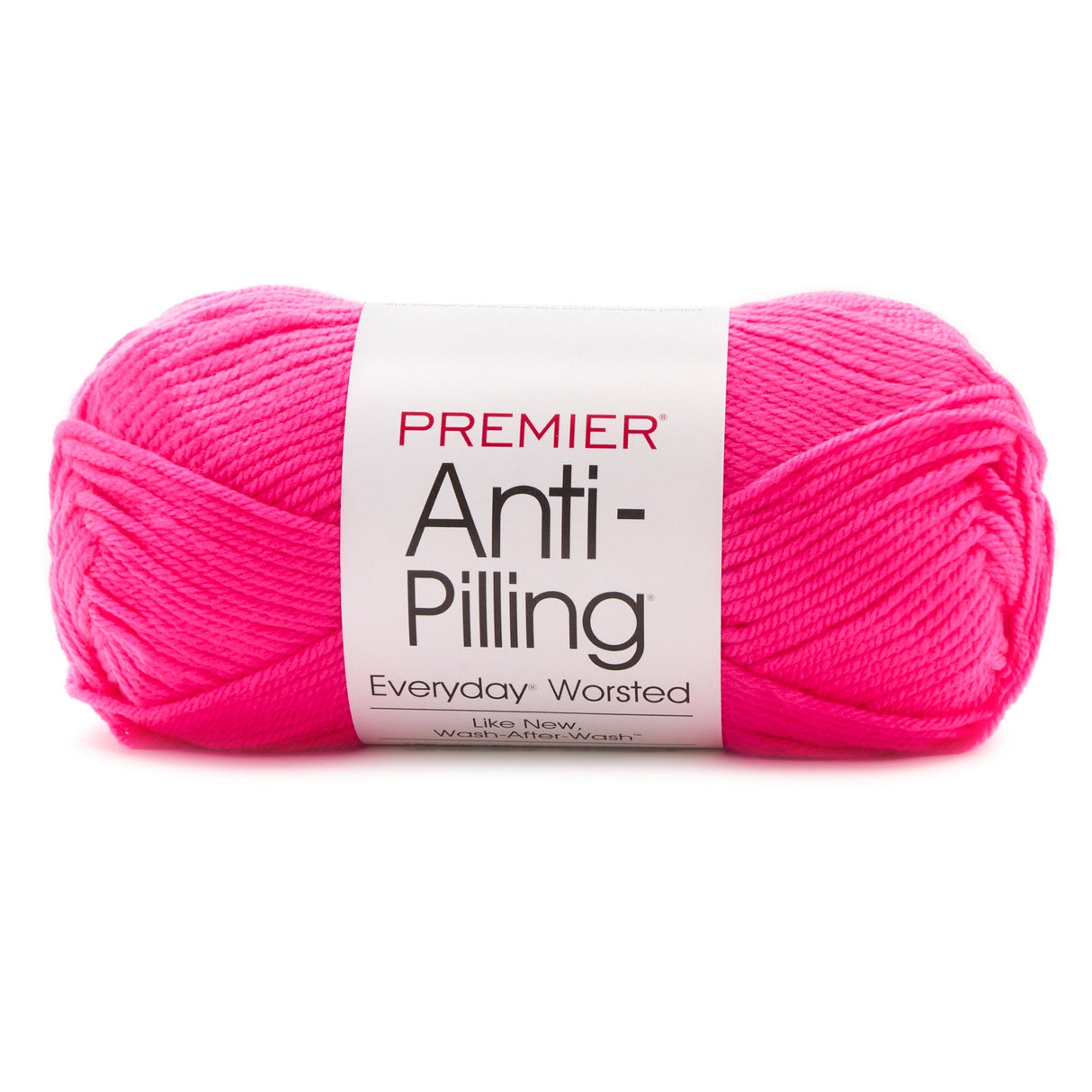 Premier Anti-Pilling Everyday Worsted Yarn-Bright Pink