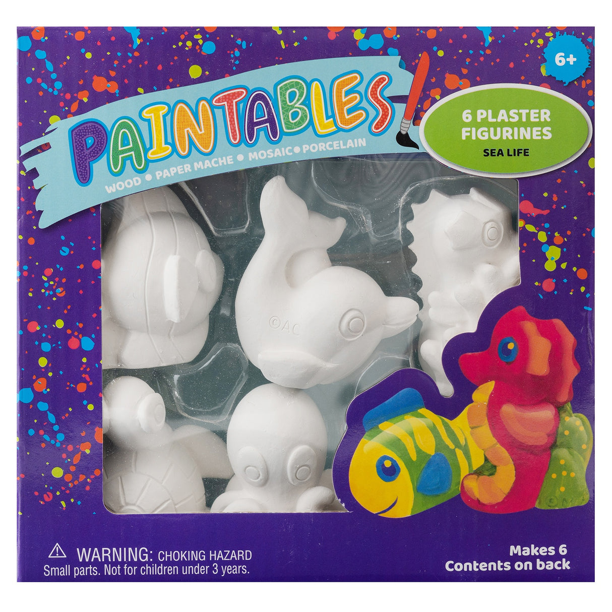 Colorbok Plaster Kit-Sea Life