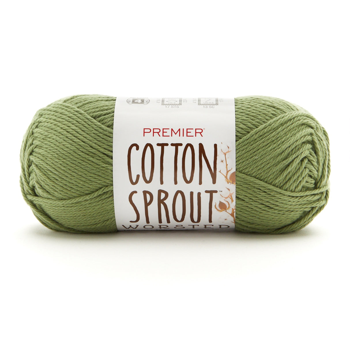 Premier Cotton Sprout Worsted Yarn-Leaf
