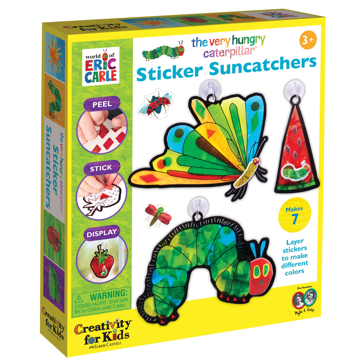 Creativity For Kids The Very Hungry Caterpillar Craft Kit-Sticker Suncatcher