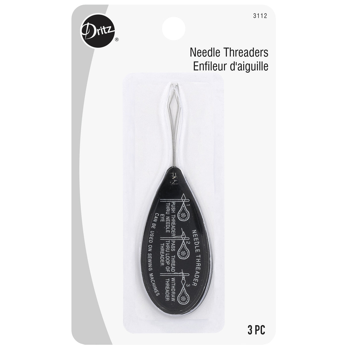Dritz Needle Threader 3/Pkg-
