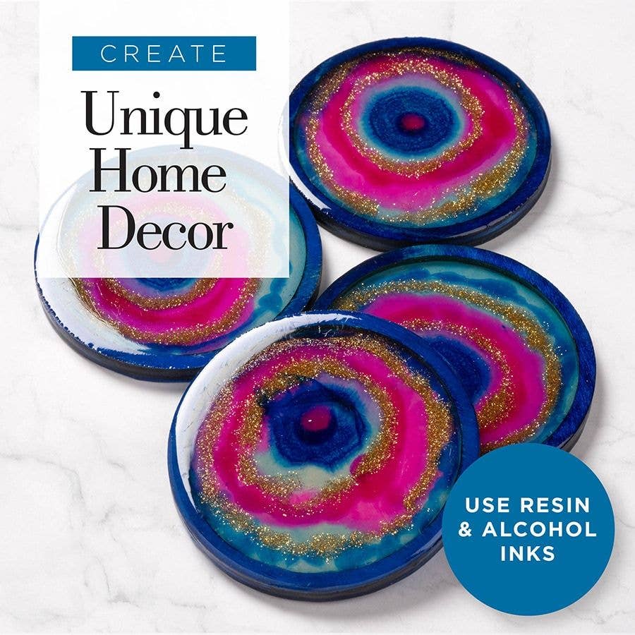 Mod Podge ® Resin Pouring Surface - Coasters, 4-Piece
