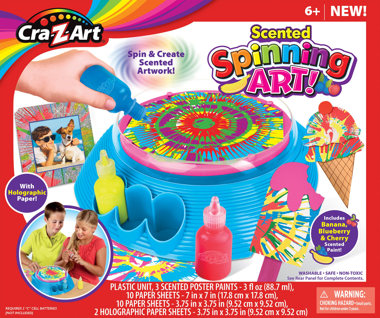 Cra-Z-Art Scented Spinning Art Kit