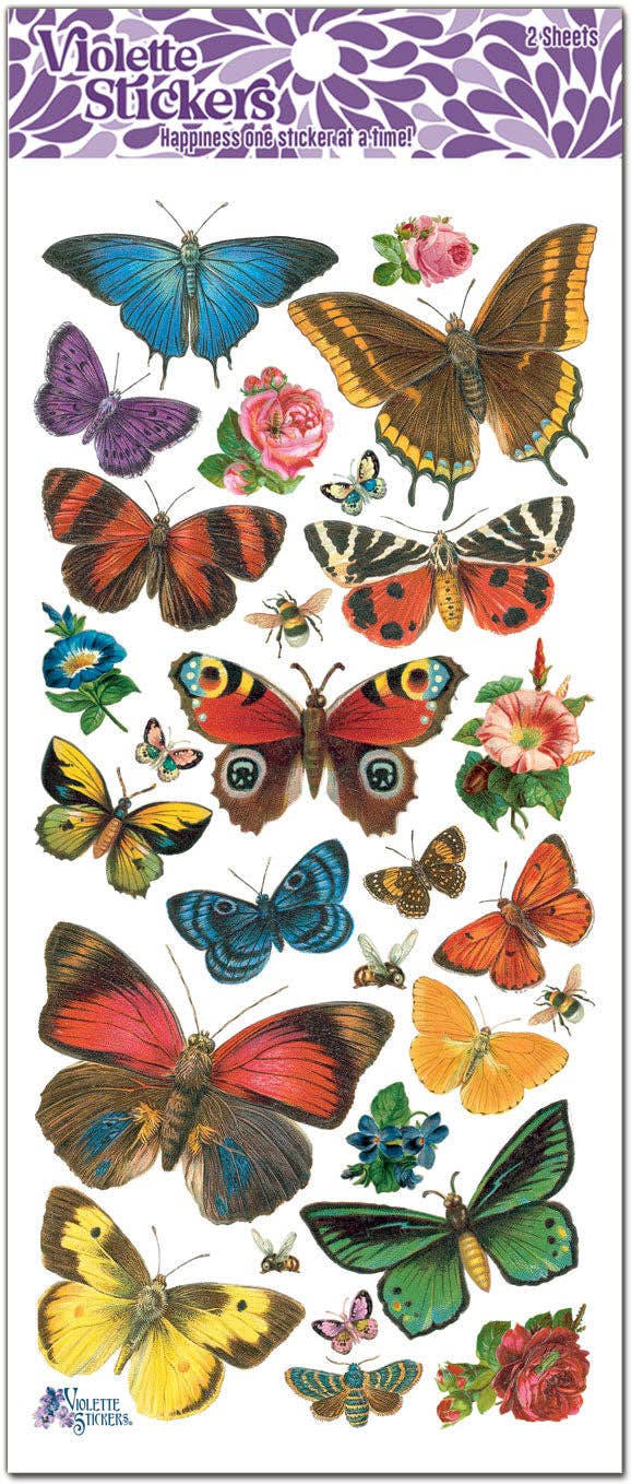Violette Stickers Butterfly Forest Stickers