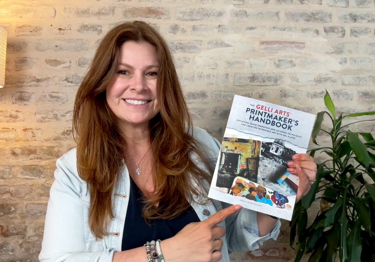 GELLI ARTS® PRINTMAKERS HANDBOOK by Jessica Russo Scherr