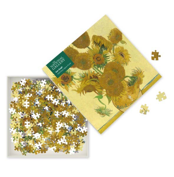 NG: Van Gogh Sunflowers 1000 Piece Jigsaw Puzzle