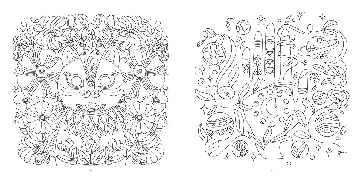 Beautiful World Coloring Book