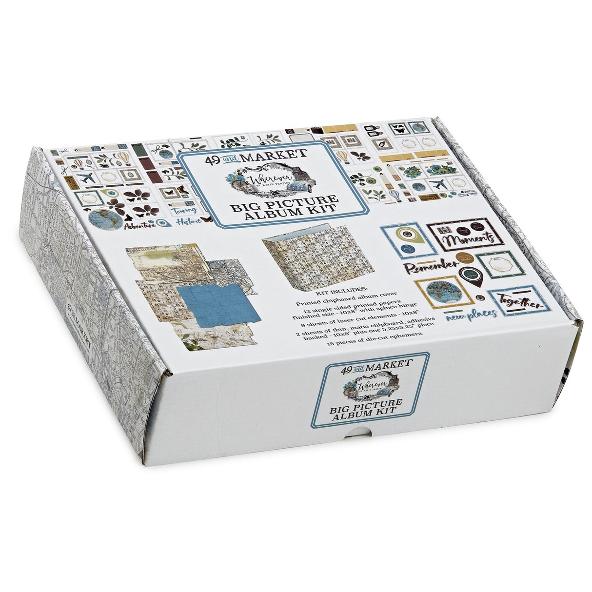 49 And Market Big Picture Album Kit-Wherever