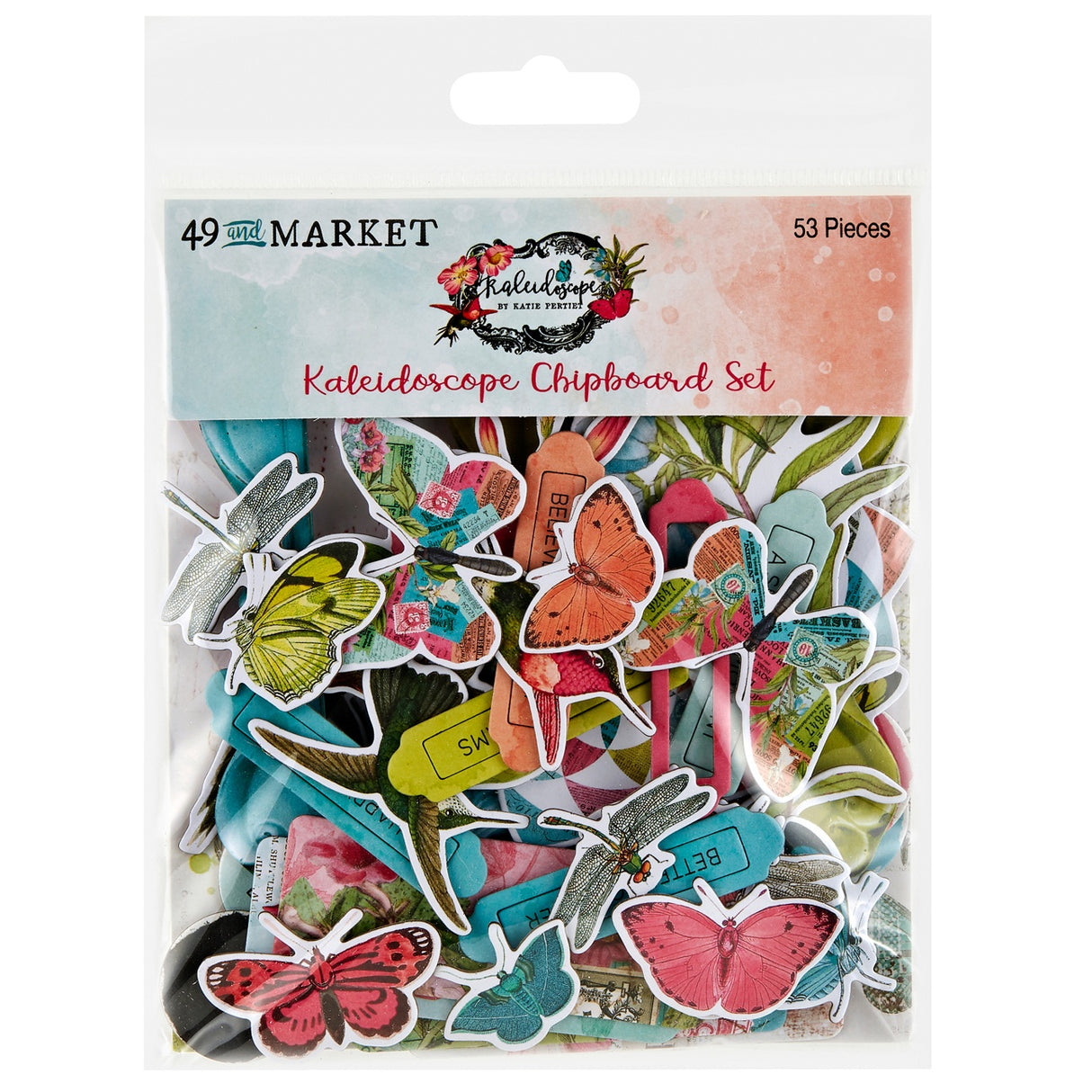 49 And Market Chipboard Set-Kaleidoscope