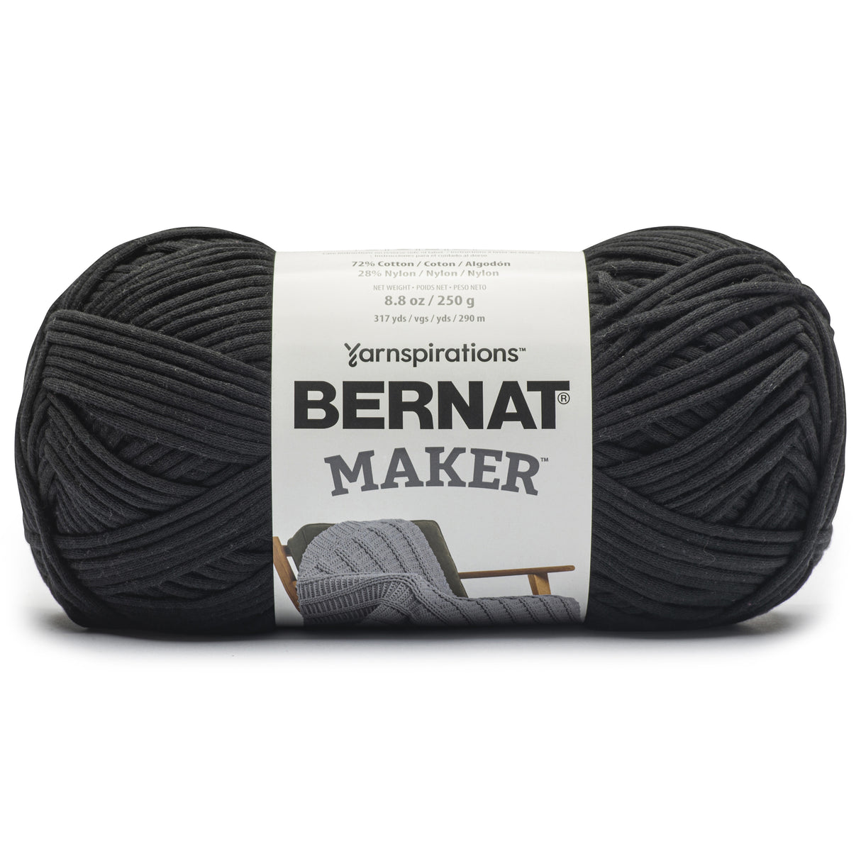 Bernat Maker Yarn-Black