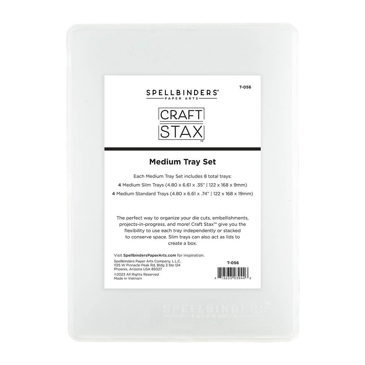 Spellbinders Craft Stax Tray Set-Medium