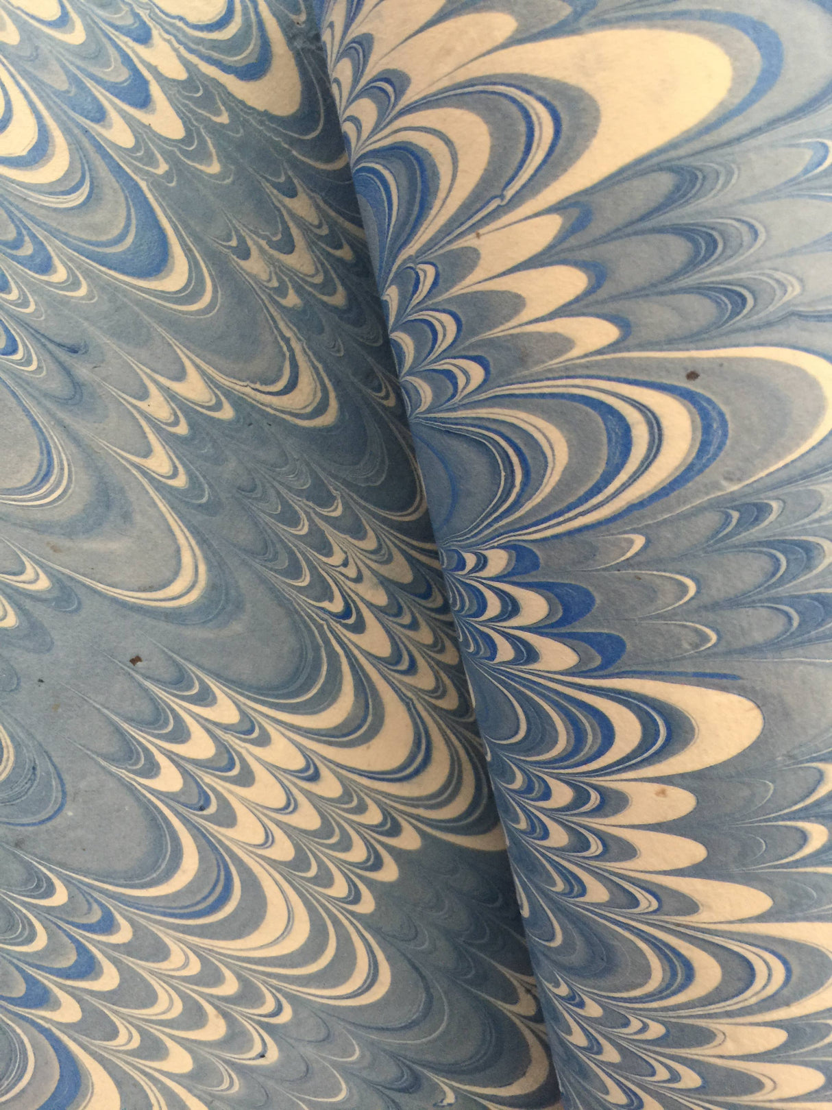 Blue Marbled Lokta paper
