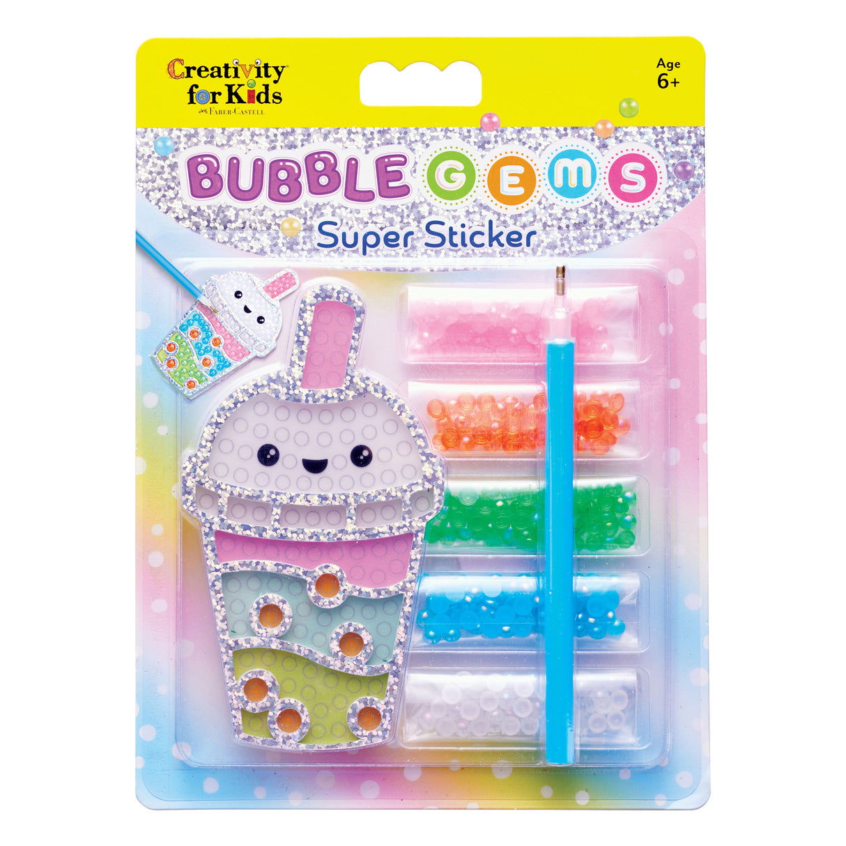 Creativity for Kids Bubble Gems(TM) Super Sticker Kit-Bubble Tea