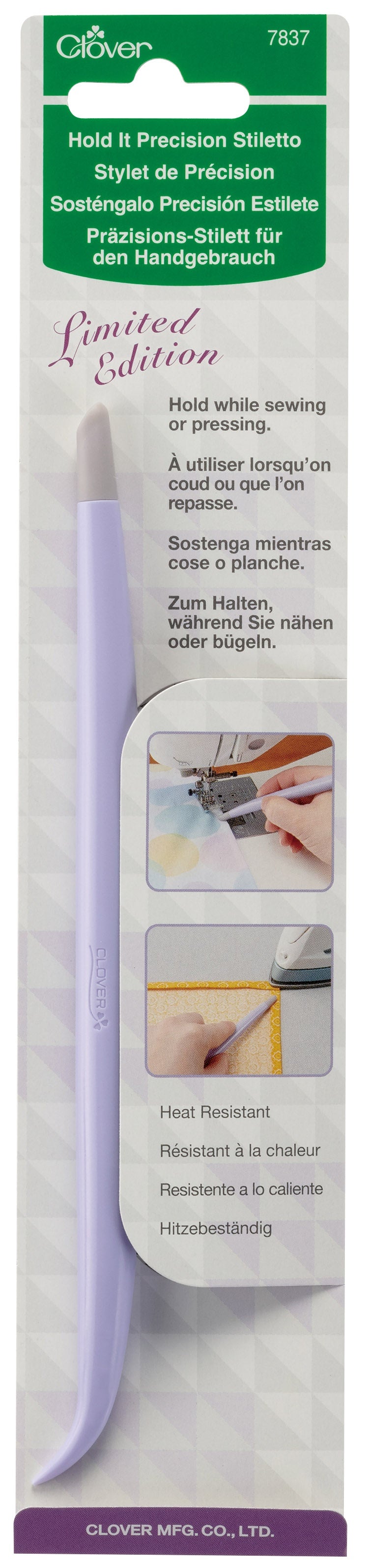 Clover Hold It Precision Stiletto-Lavender