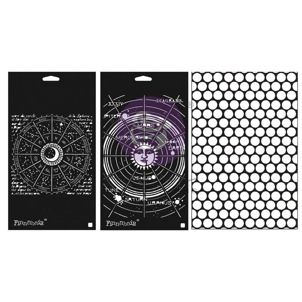 Finnabair Art Alchemy Stencil Set-Celestial