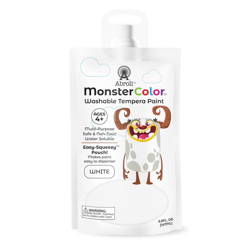 Monster Color Washable Tempera white