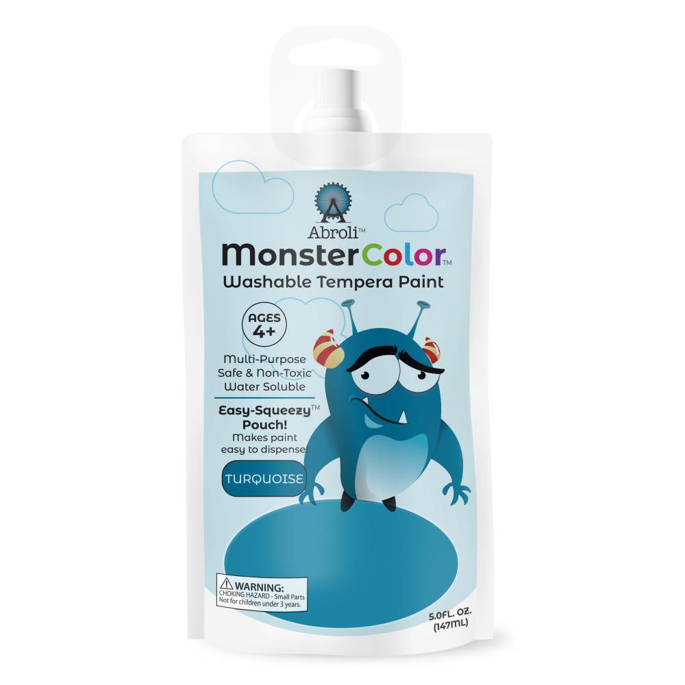 Monster Color Washable Tempera Turquoise
