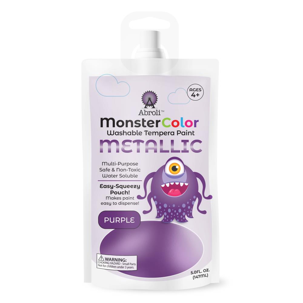 Monster Color Washable Tempera metallic purple