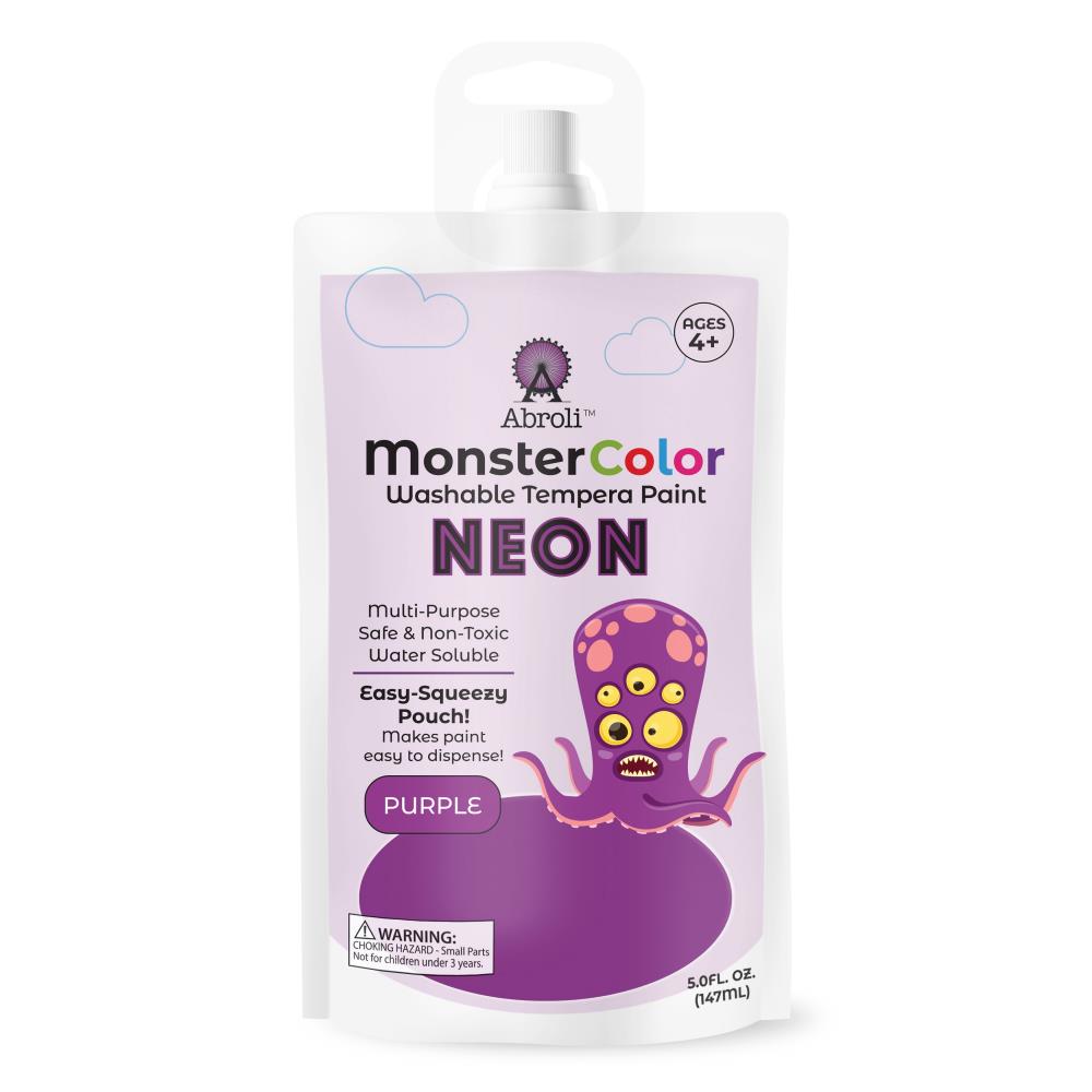 Monster Color Washable Tempera Neon Purple