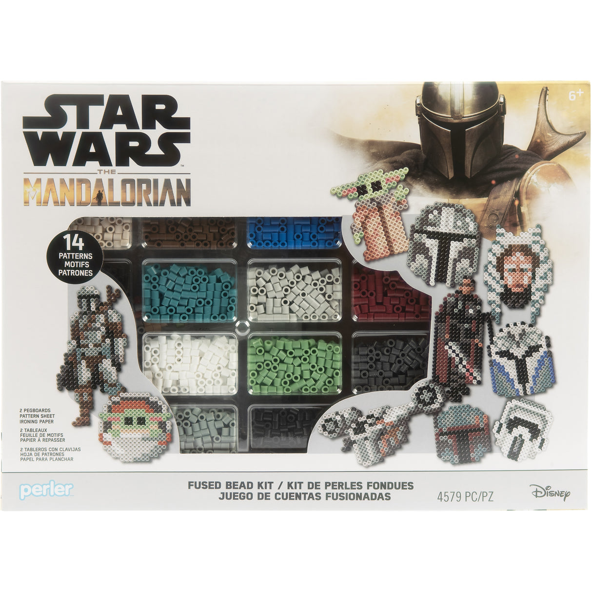 Perler Fused Bead Deluxe Box Kit-Star Wars The Mandalorian