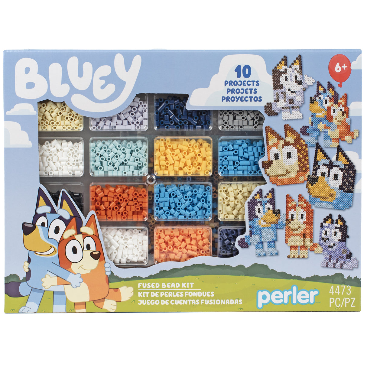 Perler Fused Bead Kit-Bluey Deluxe