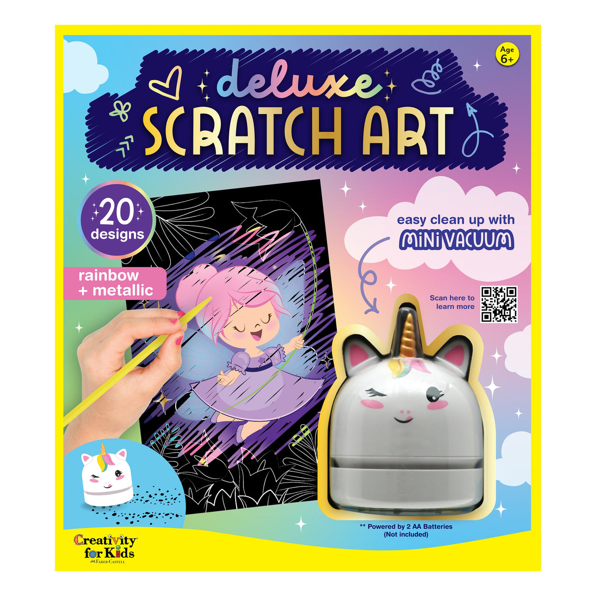 Creativity For Kids -Scratch Art - 20 Designs