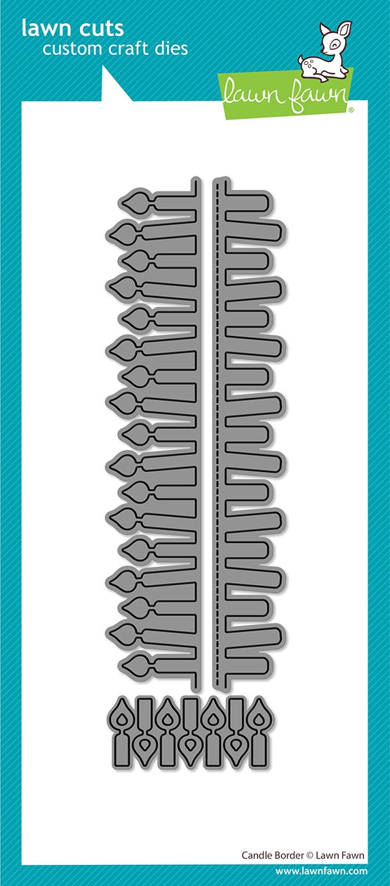Lawn Cuts Custom Craft Die-Candle Border