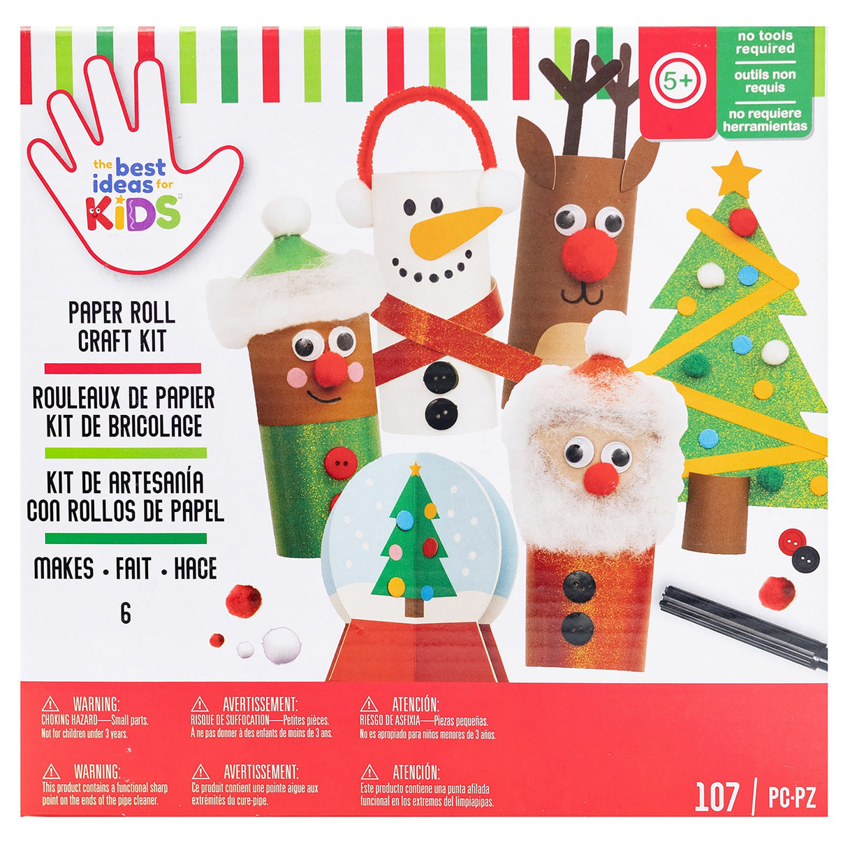 Colorbok Kids Christmas Holiday Kit-Paper Roll