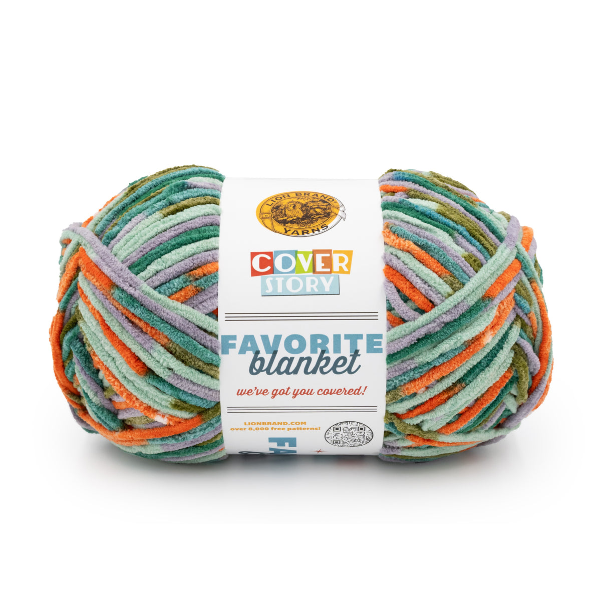 Lion Brand Cover Story Favorite Blanket Yarn-Snapping Turtle