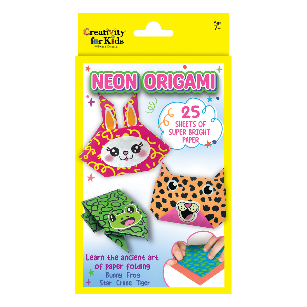 Creativity For Kids Origami Mini Kit-Neon