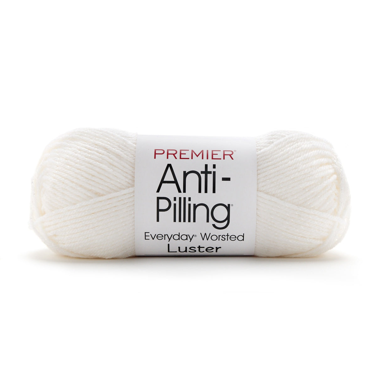 Premier Yarns Anti-Pilling Everyday Worsted Luster Yarn-White