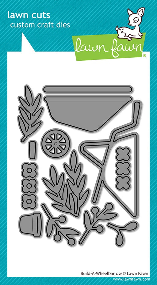 Lawn Cuts Custom Craft Die-Build-A-Wheelbarrow
